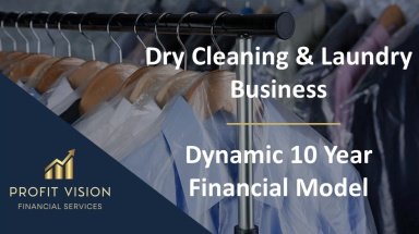 Dry Cleaning & Laundry Business – Dynamic 10 Year Financial Model