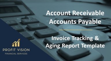Accounts Receivable & Accounts Payable / Invoice Tracking - Aging Report Template