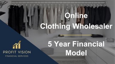 Online Clothing Wholesaler - 5 Year Financial Model