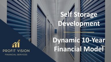 Self Storage Financial Model (Development, Operation, & Valuation)