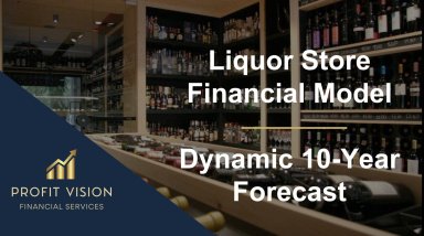 Liquor Store Financial Model – Dynamic 10 Year Business Plan