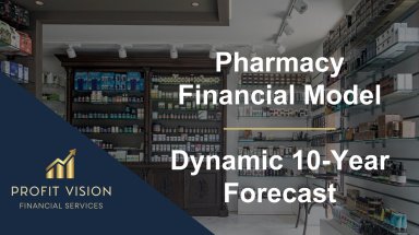 Pharmacy Financial Model – Dynamic 10 Year Business Plan