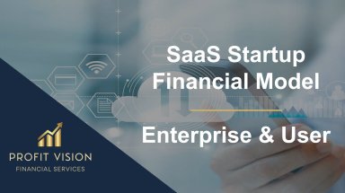 SaaS Startup Financial Model - Enterprise & User