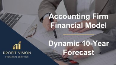 Accounting Firm Financial Model - Dynamic 10 Year Forecast