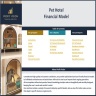 Pet Hotel Financial Model – Dynamic 10 Year Forecast