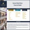 General Retail Store Financial Model – Dynamic 10 Year Forecast