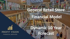 General Retail Store Financial Model – Dynamic 10 Year Forecast