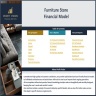 Furniture Store Financial Model – Dynamic 10 Year Forecast