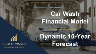 Car Wash Financial Model – Dynamic 10 Year Business Plan