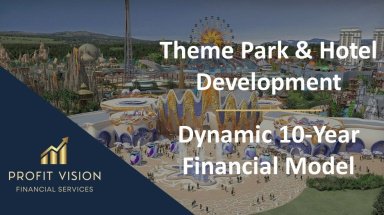 Theme Park & Hotel Financial Model (Construction, Operation & Valuation)