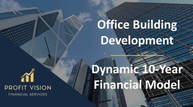 Office Building Development Financial Model (Construction, Operation, & Valuation)