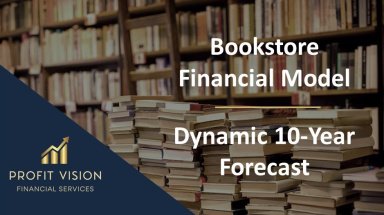 Bookstore Financial Model – Dynamic 10 Year Forecast