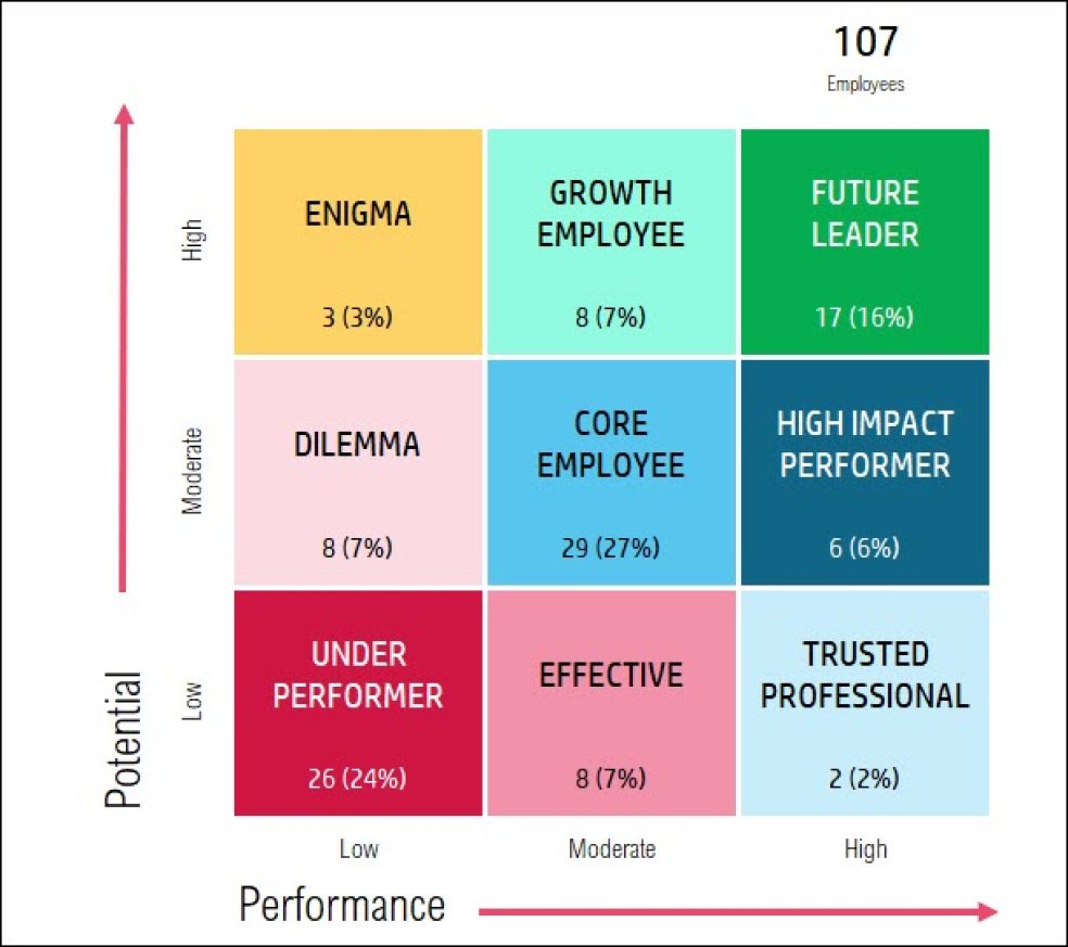 9 Box Grid Talent Management Excel Template Eloquens