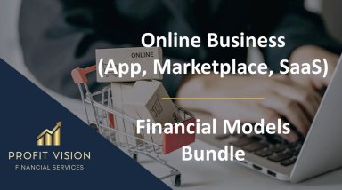 Online Business Financial Models Bundle (6 Templates)