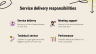 Service Delivery Management - Supply Chain PowerPoint Presentation Template
