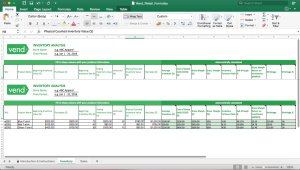 Retail Inventory Management Template