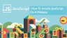 How To Include JavaScript On A Website
