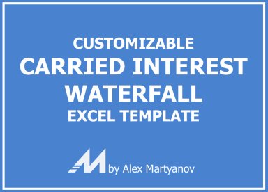 Customizable Carried Interest Waterfall Excel Template