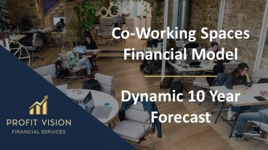Co-working Spaces – Dynamic 10 Year Financial Model