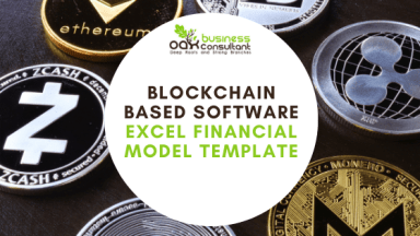 Blockchain-Based Software Excel Financial Model