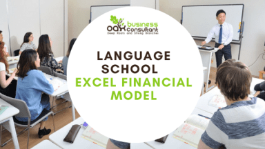 Language School Excel Financial Model