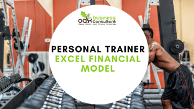 Personal Trainer Excel Financial Model