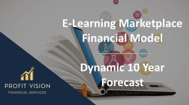 E-Learning Marketplace – Dynamic 10 Year Financial Model