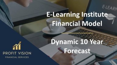 E-Learning Institute Financial Model – Dynamic 10 Year Forecast