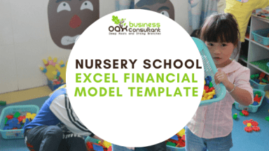 Nursery School Excel Financial Model Template