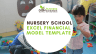 Nursery School Excel Financial Model Template