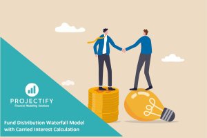 Fund Distribution Waterfall Model with Carried Interest Calculation