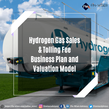 Hydrogen Gas Sales & Tolling Business Plan and Valuation Model with 3 Statements