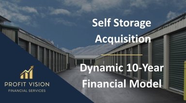 Self Storage Acquisition Financial Model