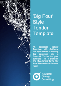 Big Four Professional Services Tender Template