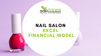 Nail Salon Financial Model Excel Template