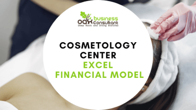 Cosmetology Center Excel Financial Model