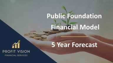 Public (Charity) Foundation Financial Model - 5 Year Forecast