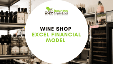 Wine Shop Excel Financial Model