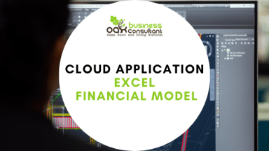 Cloud Application Excel Financial Model
