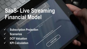 SaaS DCF financial model – Complete Subscription Projection& DCF Valuation Analysis