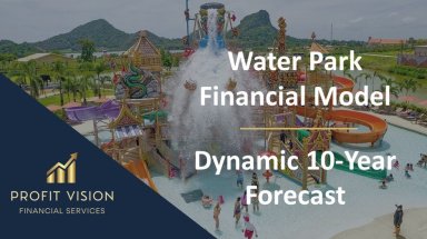 Water Park Financial Model – Dynamic 10 Year Forecast