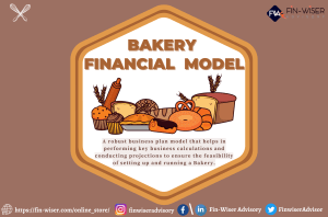 Bakery - 3 Statement Financial Model with 5 years Monthly Projection and Valuation