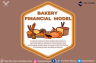 Bakery - 3 Statement Financial Model with 5 years Monthly Projection and Valuation