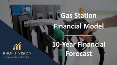 Gas Station Financial Model – Dynamic 10 Year Forecast