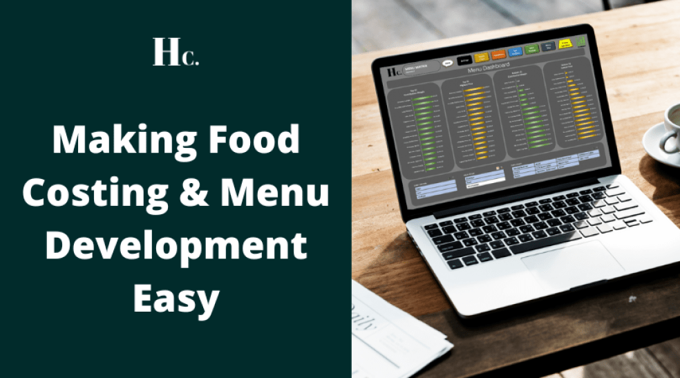 Menu Matrix Free Version Restaurant Food Costing Template Eloquens