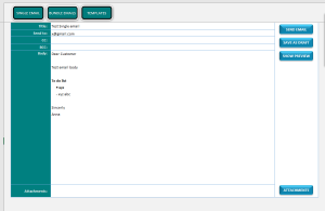 Individual and Bulk Email Sender Excel Tmeplate