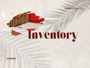 Inventory Analysis Excel Template