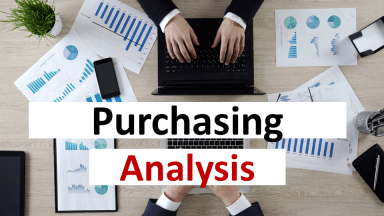 Purchasing & Procurement Analyses for Management Consultants