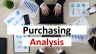 Purchasing & Procurement Analyses for Management Consultants