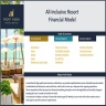 All-Inclusive Resort Financial Model - Dynamic 10 Year Forecast